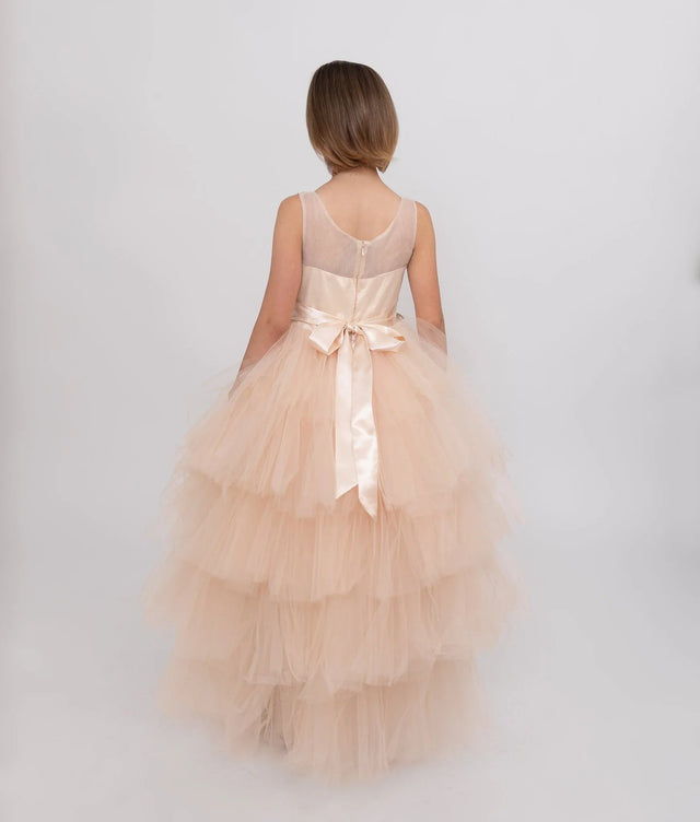 Ayla Dress (Champagne) - APAMAH