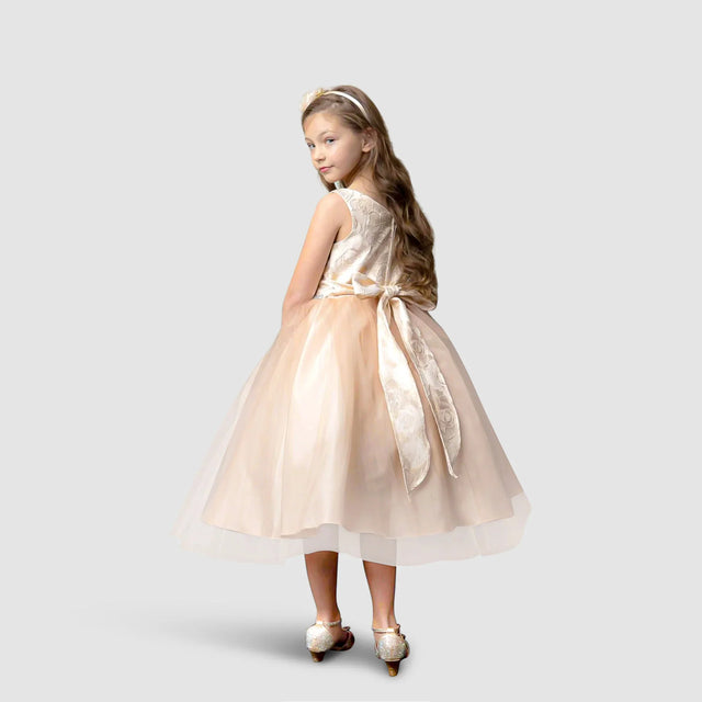 Emma Dress (Champagne) - APAMAH