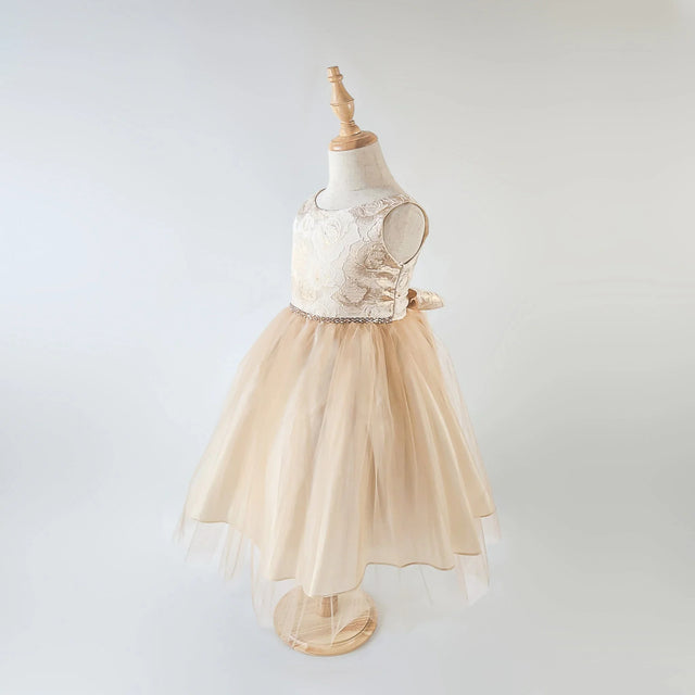 Emma Dress (Champagne) - APAMAH