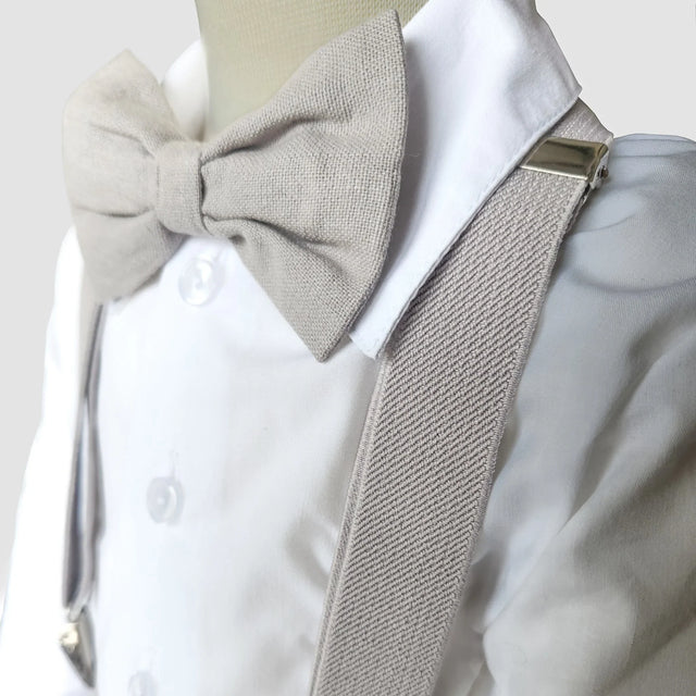 Five - Piece Baby Set (Gray) - APAMAH