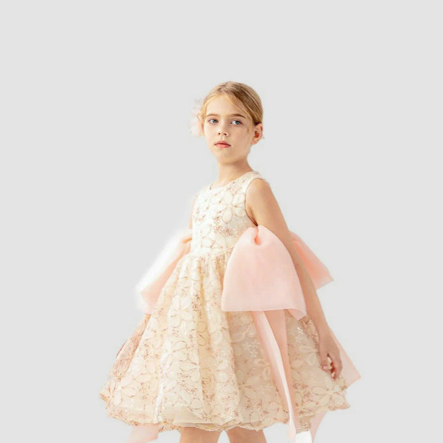 Floral Elegance Princess Dress - APAMAH