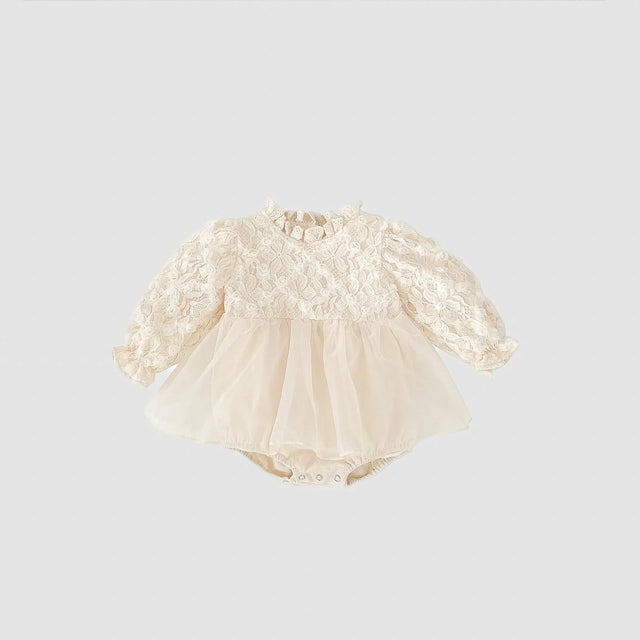 Floral Lace Baby Dress - APAMAH