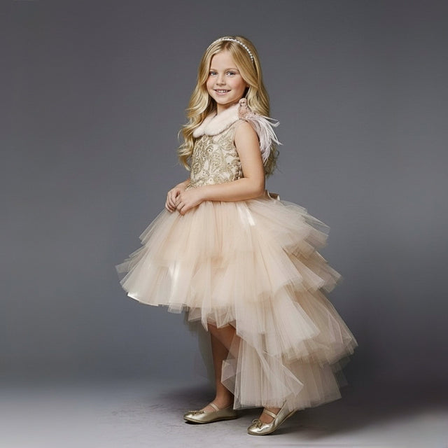 Ayla Dress (Champagne)