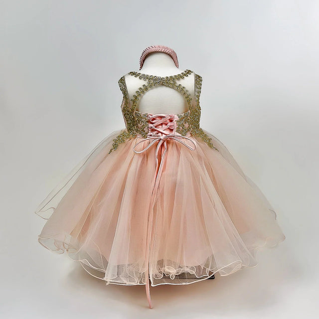 Lia Dress (Blush) - APAMAH