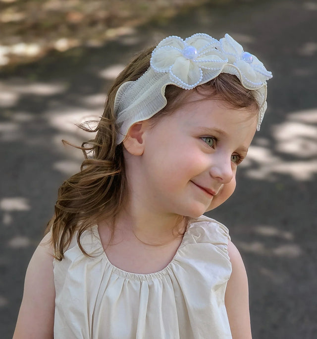 Pearl Flower Hairband - APAMAH