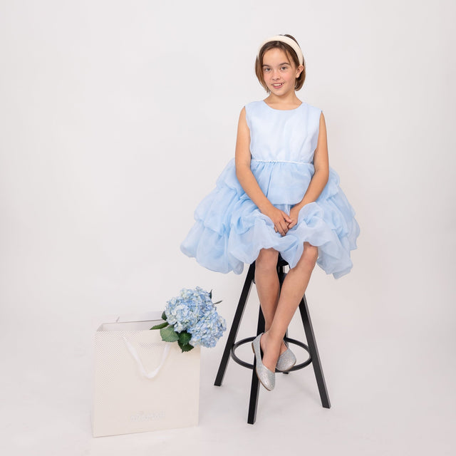 Melody Dress (Blue) - APAMAH