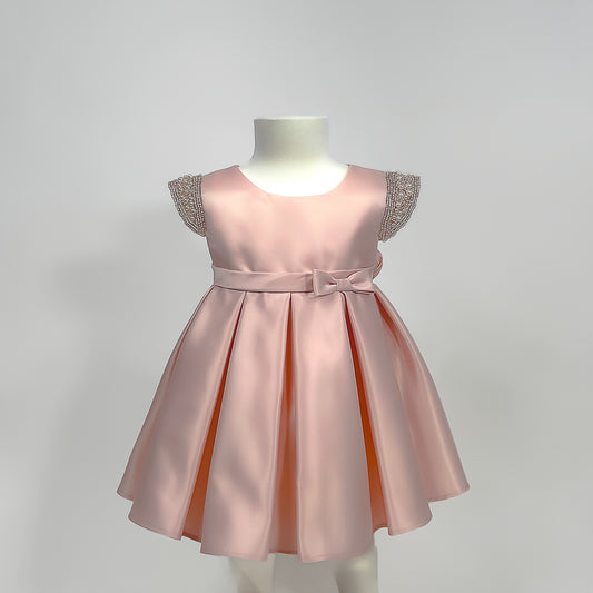 Ellie Baby Dress (Blush)